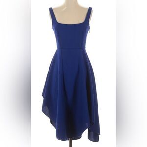 Esteban Cortazar Collective Blue Flamenco Dress Size 0